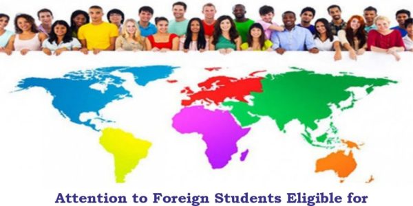 Attention to Foreign Students Eligible for Exact Registration for 2020/2021 Fall Semester!