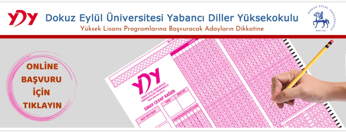 YABANCI DİL YETERLİK SINAVI BAŞVURU VE SINAV BİLGİLENDİRME DUYURUSU