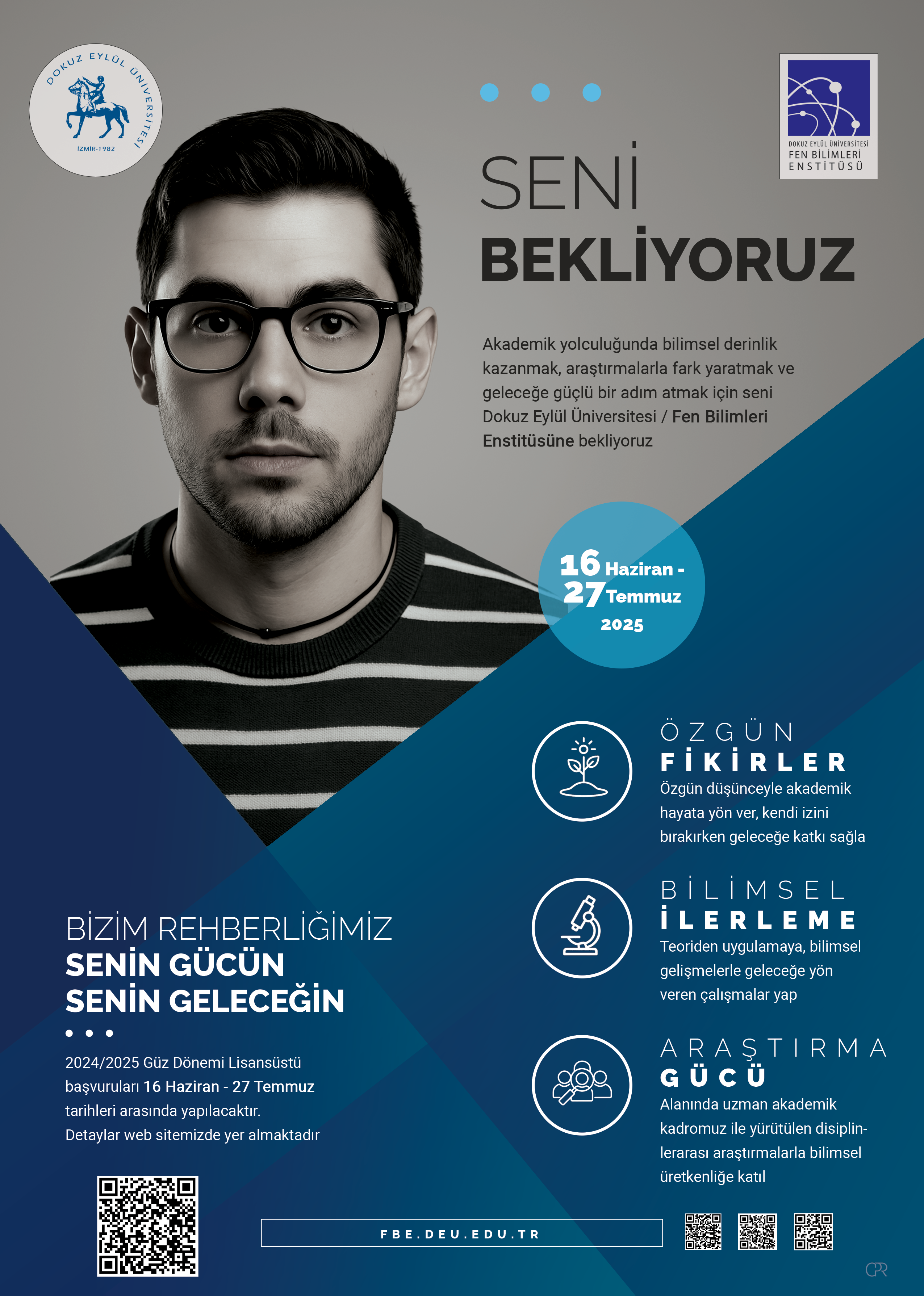 2025/2026 GÜZ DÖNEMİ LİSANSÜSTÜ EĞİTİM İLAN METNİ
