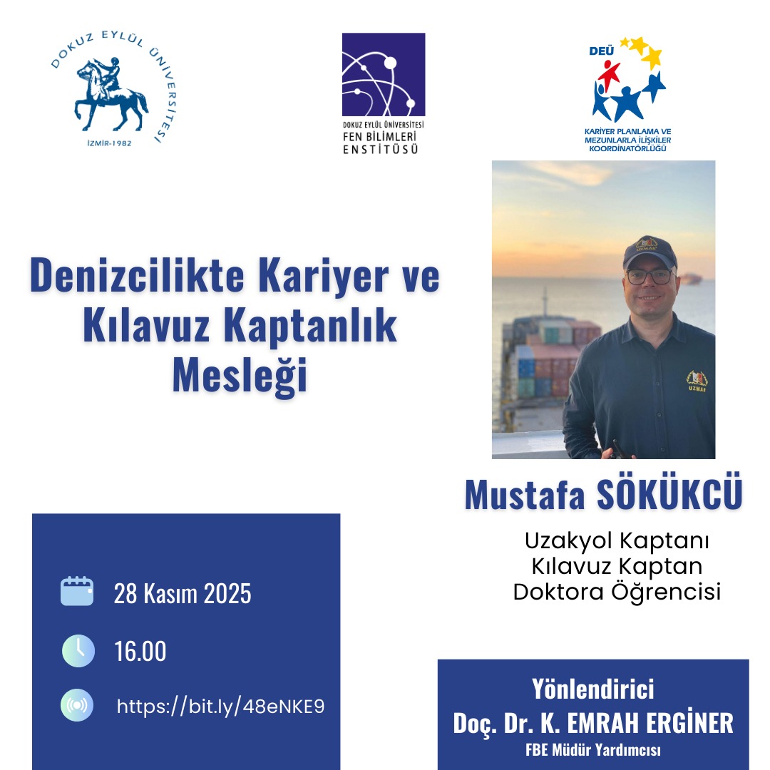 Denizcilikte Kariyer ve Kılavuz Kaptanlık Mesleği Denizcilikte Kariyer ve Kılavuz Kaptanlık Mesleği