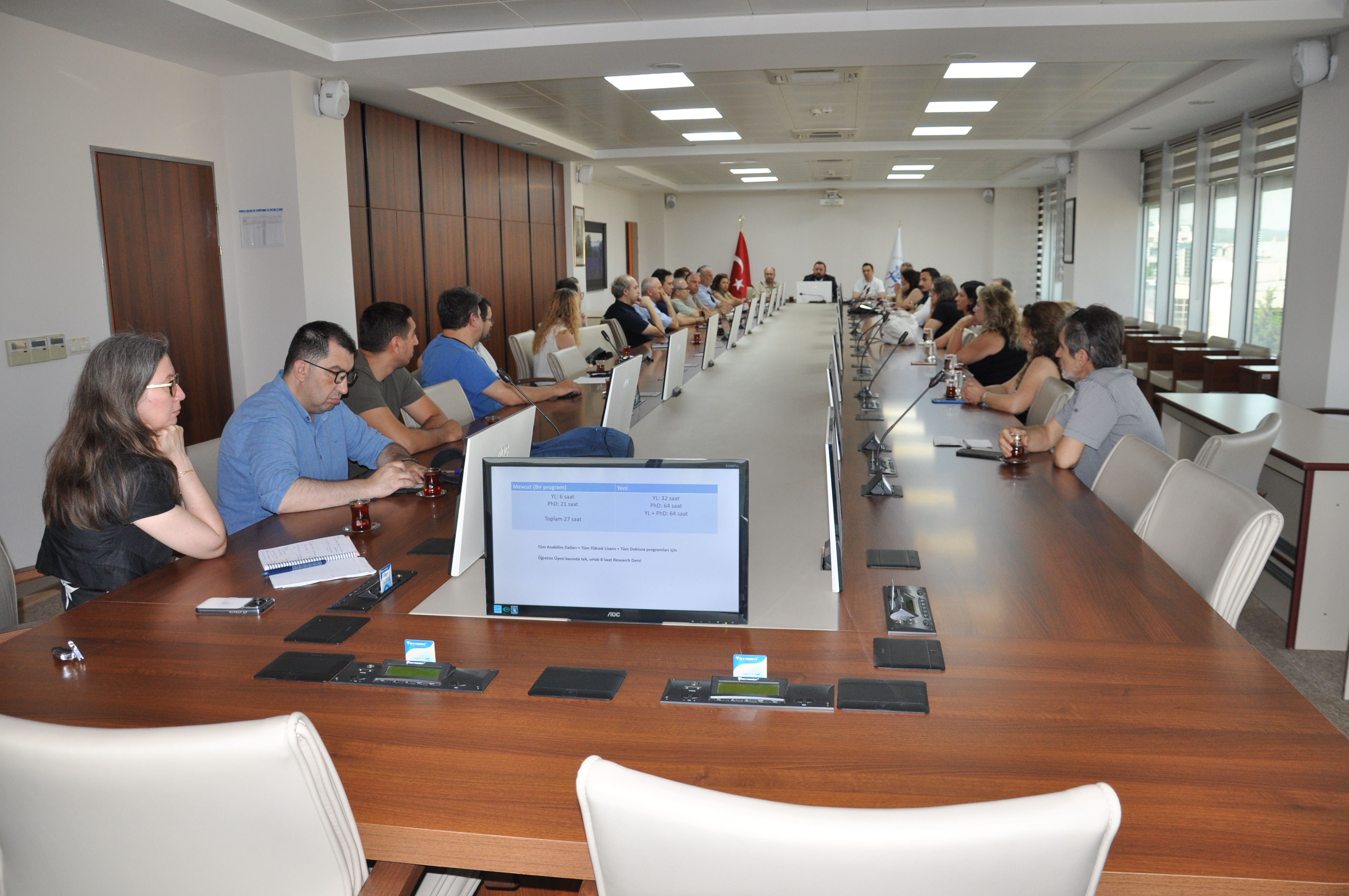 Anabilim Dalı Başkanları Bilgilendirme ve Değerlendirme Toplantısı