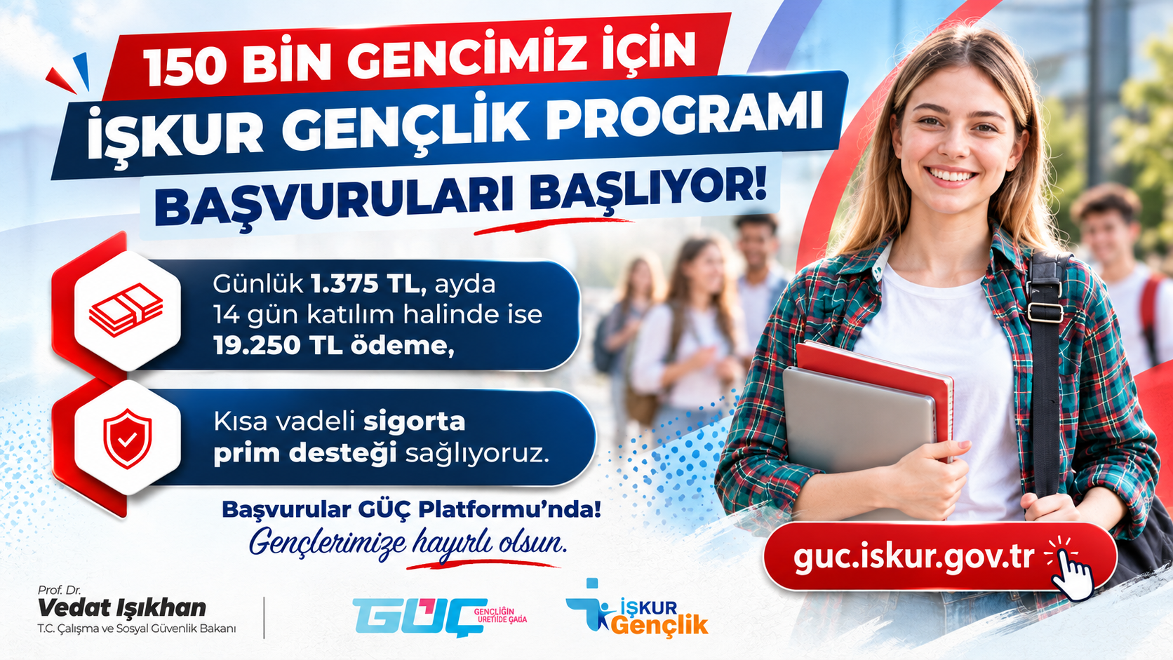 İşkur Gençlik Programı Başvuruları Başlıyor